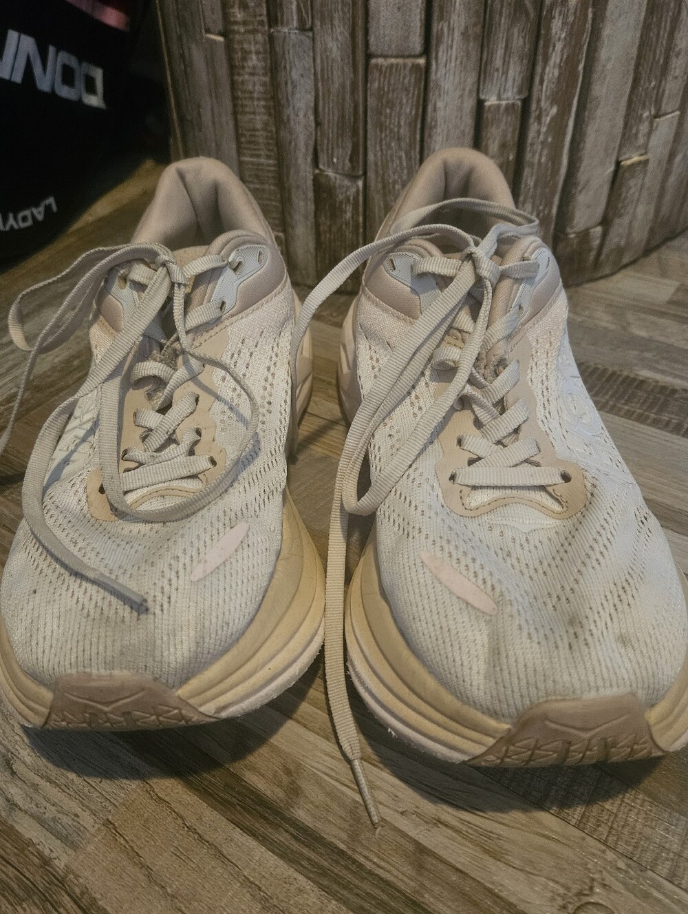 Hoka Bondi 8 Shifting Sands Sneakers ($281)